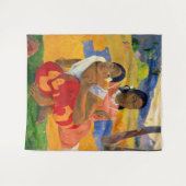 Paul Gauguin - Wann wirst du heiraten? Wandteppich (Vorderseite (Horizontal))
