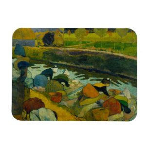Paul Gauguin - Washerwomen Magnet