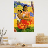 Paul Gauguin "When will you marry?" Poster (Küche)