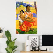 Paul Gauguin "When will you marry?" Poster (Heimbüro)