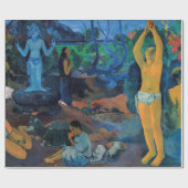Paul Gauguin - Woher kommen wir? Geschenkpapier (Flach)