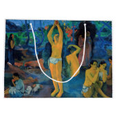 Paul Gauguin - Woher kommen wir? Große Geschenktüte (Rückseite)