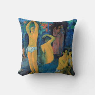 Paul Gauguin - Woher kommen wir? Kissen