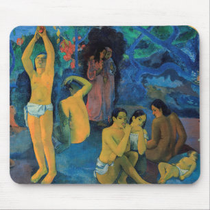 Paul Gauguin - Woher kommen wir? Mousepad