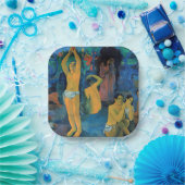 Paul Gauguin - Woher kommen wir? Pappteller (Party)
