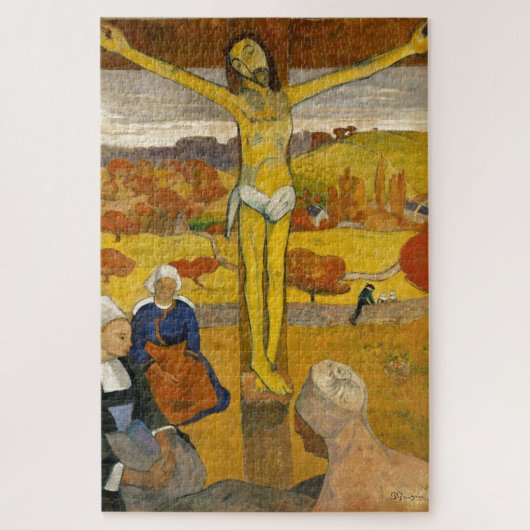 Paul Gauguin Yellow Christ Painting Puzzle (Vertikal)