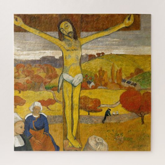 Paul Gauguin Yellow Christ Painting Puzzle (Vertikal)