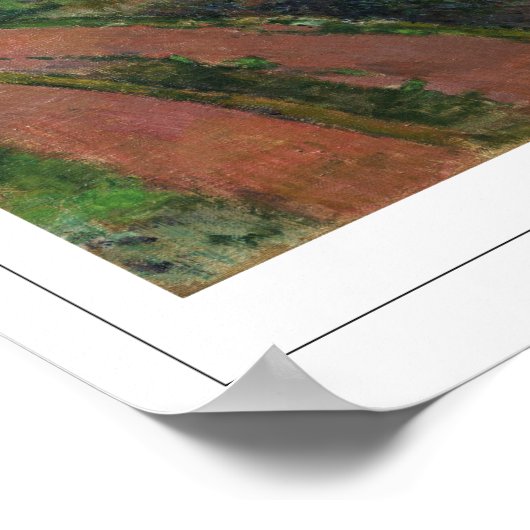 Paul Gauguin Zedign Art Poster #14 (Ecke)