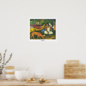 Paul Gauguin Zedign Art Poster #144 (Küche)