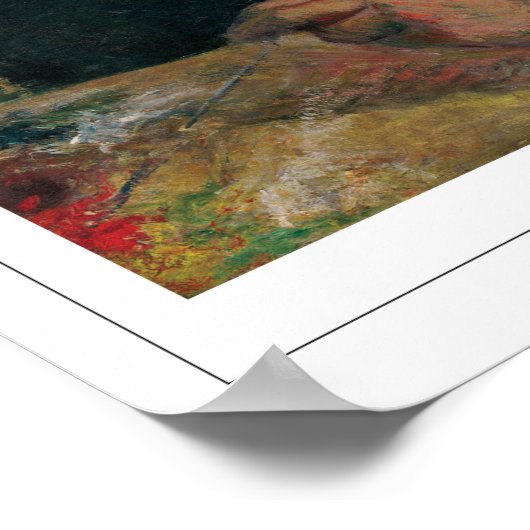 Paul Gauguin Zedign Art Poster #185 (Ecke)