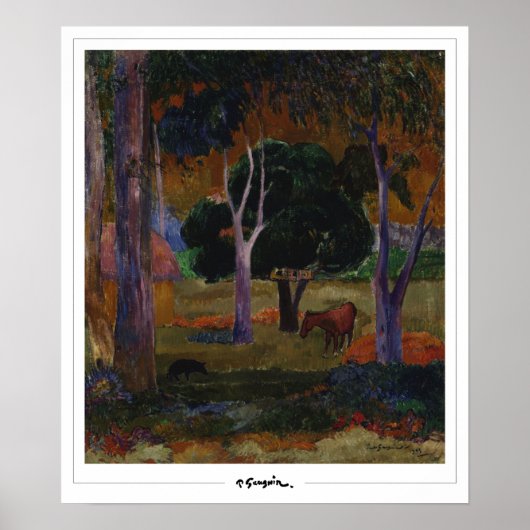 Paul Gauguin Zedign Art Poster #24 (Vorne)