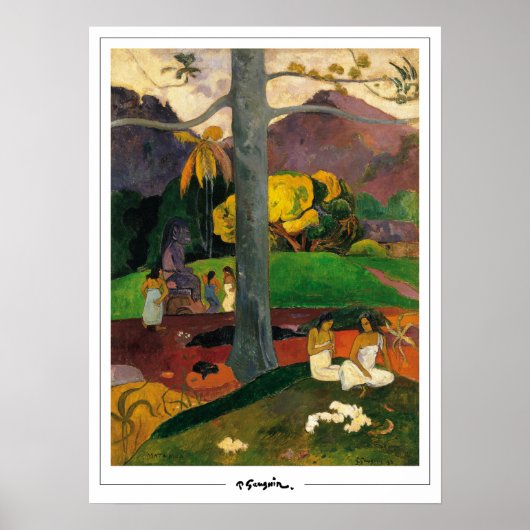 Paul Gauguin Zedign Art Poster #25 (Vorne)