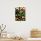 Paul Gauguin Zedign Art Poster #25 (Küche)