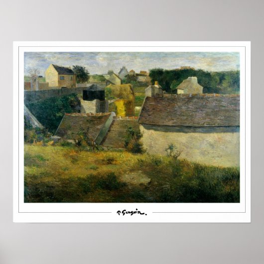 Paul Gauguin Zedign Art Poster #27 (Vorne)