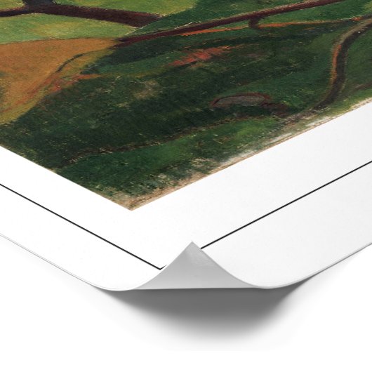 Paul Gauguin Zedign Art Poster #29 (Ecke)