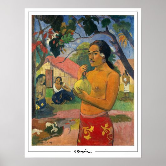 Paul Gauguin Zedign Art Poster #352 (Vorne)