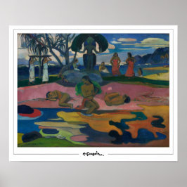 Paul Gauguin Zedign Art Poster #383