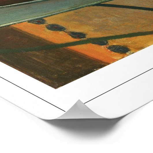 Paul Gauguin Zedign Art Poster #417 (Ecke)