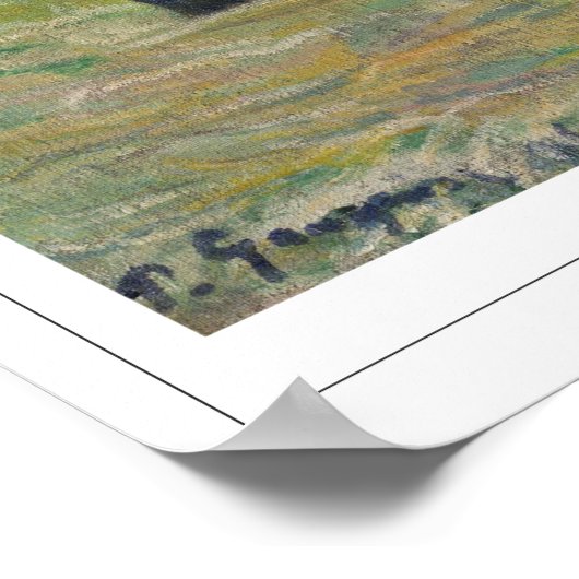 Paul Gauguin Zedign Art Poster #457 (Ecke)