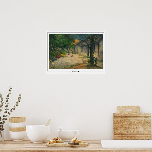 Paul Gauguin Zedign Art Poster #496 (Küche)