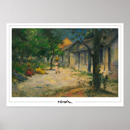 Paul Gauguin Zedign Art Poster #496