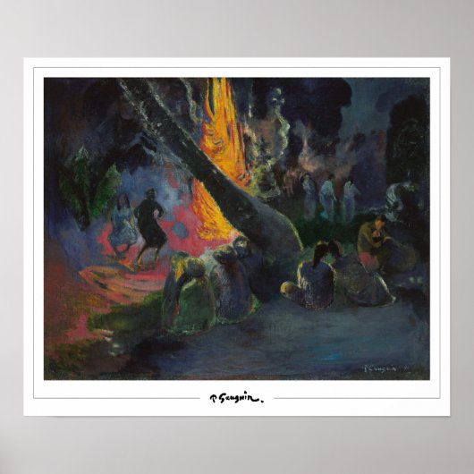 Paul Gauguin Zedign Art Poster #5 (Vorne)