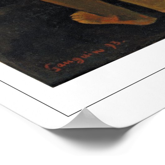 Paul Gauguin Zedign Art Poster #502 (Ecke)