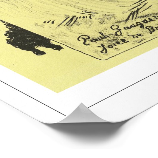 Paul Gauguin Zedign Art Poster #507 (Ecke)