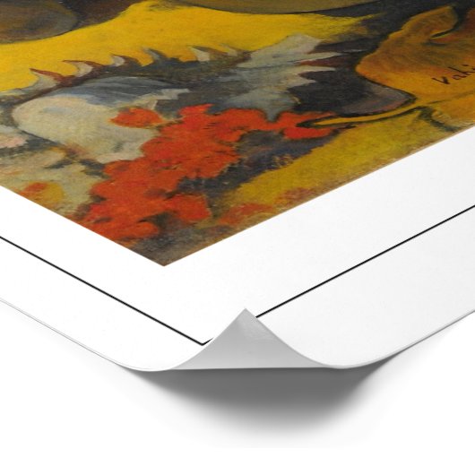 Paul Gauguin Zedign Art Poster #561 (Ecke)