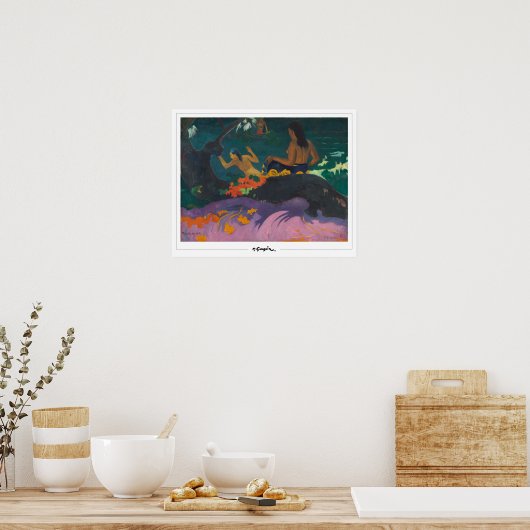 Paul Gauguin Zedign Art Poster #84 (Küche)