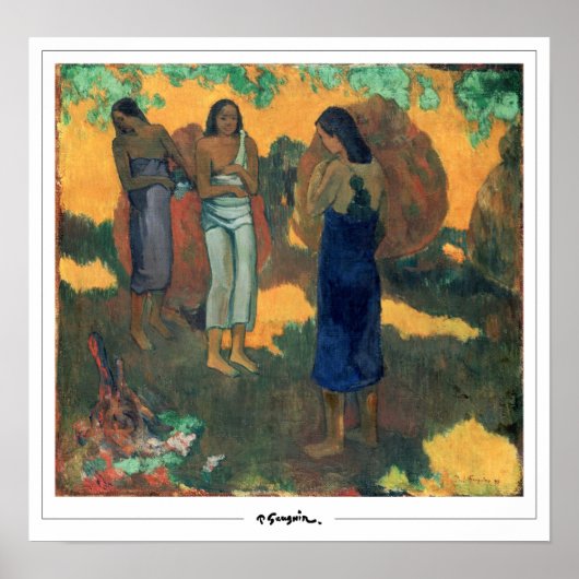 Paul Gauguin Zedign Art Poster #93 (Vorne)