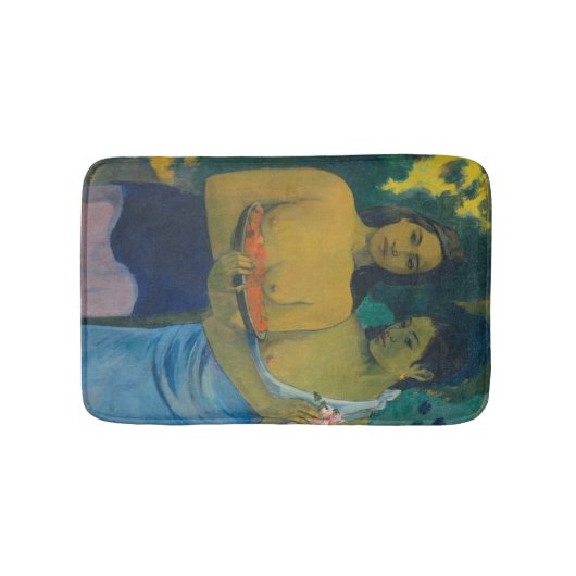 Paul Gauguin - Zwei tahitianische Frauen Badematte (Vorderseite)