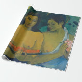 Paul Gauguin - Zwei tahitianische Frauen Geschenkpapier (Ungerollt)
