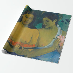 Paul Gauguin - Zwei tahitianische Frauen Geschenkpapier