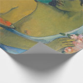 Paul Gauguin - Zwei tahitianische Frauen Geschenkpapier (Ecke)