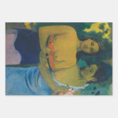 Paul Gauguin - Zwei tahitianische Frauen Geschenkpapier Set (Vorderseite)