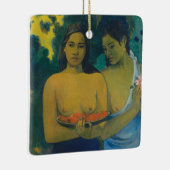 Paul Gauguin - Zwei tahitianische Frauen Keramikornament (Rechts)