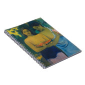 Paul Gauguin - Zwei tahitianische Frauen Notizblock (Rechte Seite)