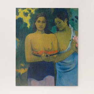 Paul Gauguin - Zwei tahitianische Frauen Puzzle