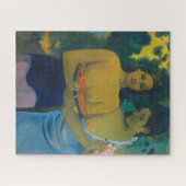 Paul Gauguin - Zwei tahitianische Frauen Puzzle (Horizontal)