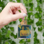 Paul Gauguin - Zwei tahitianische Frauen Schlüsselanhänger (Hand)