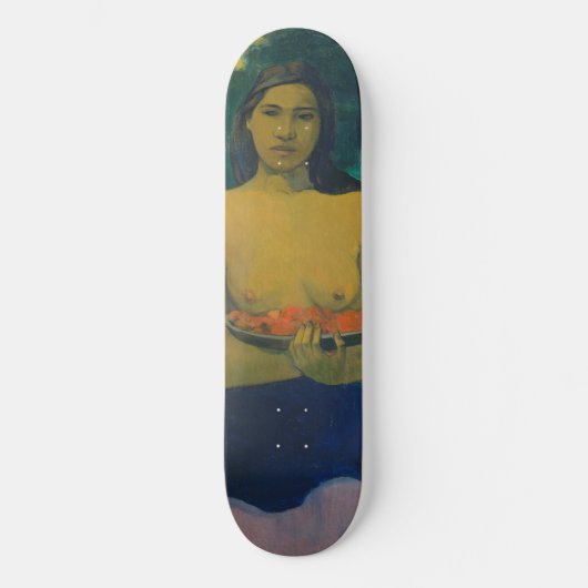 Paul Gauguin - Zwei tahitianische Frauen Skateboard (Vorderseite)