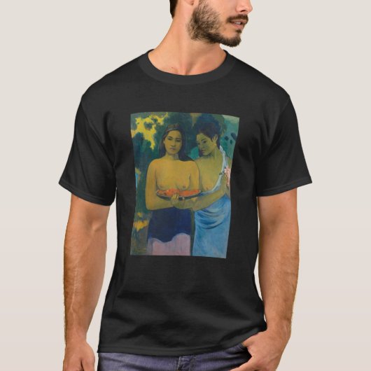 Paul Gauguin - Zwei tahitianische Frauen T-Shirt (Vorderseite)