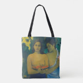 Paul Gauguin - Zwei tahitianische Frauen Tasche (Rückseite)