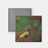 Paul Gauguin's Armchair by Vincent van Gogh Magnet (Vorderseite/Rückseite)