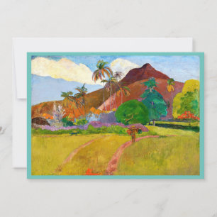 Paul Gauguins berühmtes Bild aus der Tahitianische Einladung