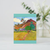 Paul Gauguins berühmtes Bild aus der Tahitianische Postkarte (Stehend Vorderseite)