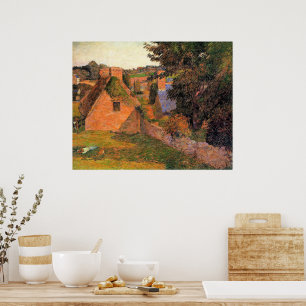 Paul Gauguins Gemälde, Lollichon Feld, Poster