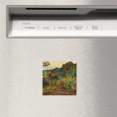 Paul Gauguins Landschaft Martinique (1887) Magnet (In Situ (Geschirrspüler))