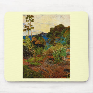 Paul Gauguins Landschaft Martinique (1887) Mousepad